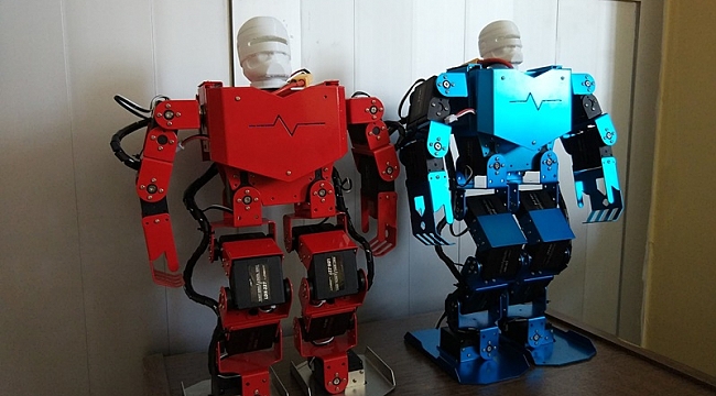 ROBOT YARIŞMASINDA KARAMAN'A 2 DALDA ÖDÜL