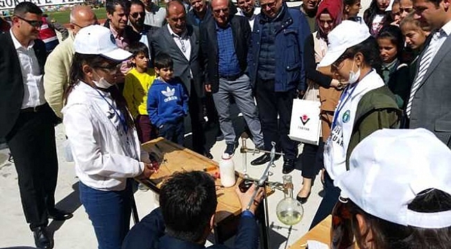 SARIVELİLER İLÇESİNDE "4006 TÜBİTAK BİLİM FUARI" ETKİNLİKLERİ GERÇEKLEŞTİRİLDİ