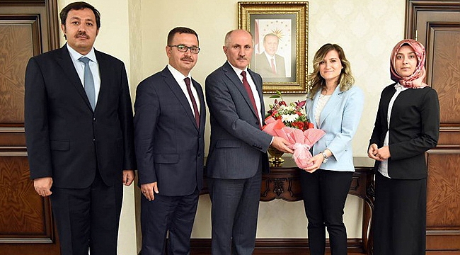 SOSYAL GÜVENLİK HAFTASI NEDENİYLE VALİ MERAL'E ZİYARET