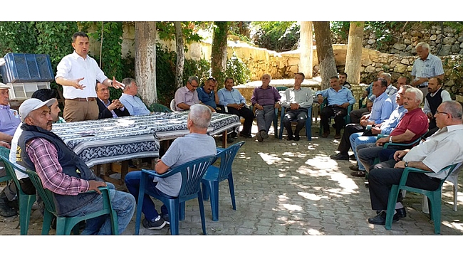 CHP'Lİ ADAYLAR SARIVELİLER'DE VE İLÇE KÖYLERİNDE HALKLA BULUŞTU