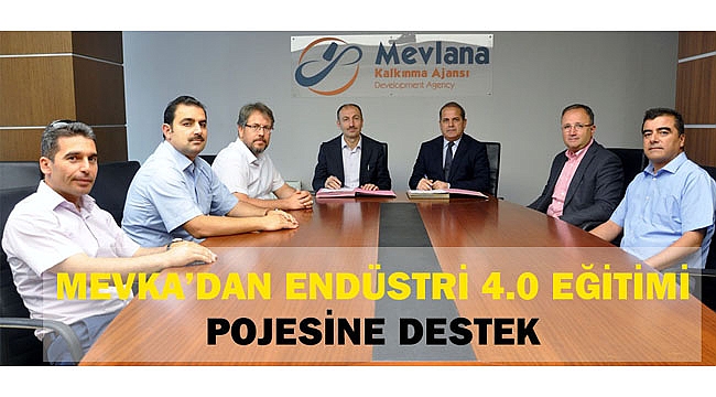 MEVKA’DAN ENDÜSTRİ 4.0 EĞİTİMİ POJESİNE DESTEK
