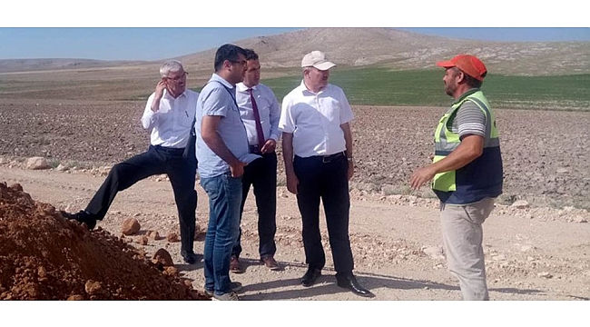 VALİ MERAL YOL ÇALIŞMALARINI YERİNDE İNCELEDİ