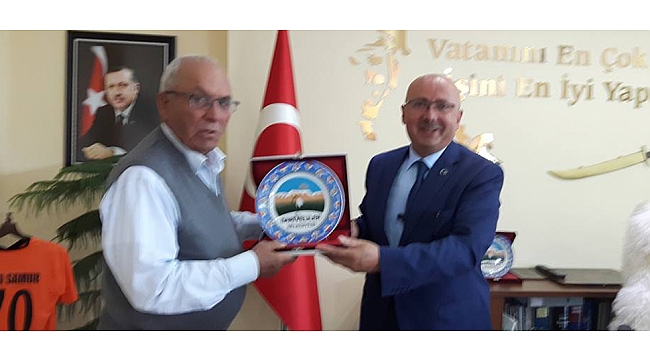 BAKAN ÇAVUŞOĞLU’NUN BABASINDAN SARIVELİLER BELEDİYESİ’NE ZİYARET