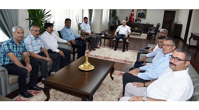 BAŞKAN ÜNAL’DAN VALİ MERAL’E ZİYARET