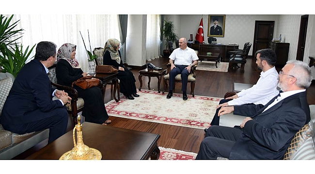 DİYANET İŞLERİ BAŞKANLIĞI HEYETİNDEN VALİ MERAL’E ZİYARET