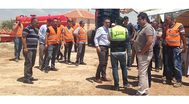 EĞİLMEZ KÖYÜNDEKİ YOL GENİŞLETME ÇALIŞMALARI YERİNDE İNCELENDİ