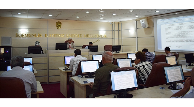 İL GENEL MECLİSİ 2018 TEMMUZ AYI TOPLANTILARI BAŞLADI