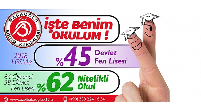 İŞTE BENİM OKULUM