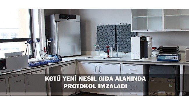 KGTÜ YENİ NESİL GIDA ALANINDA PROTOKOL İMZALADI