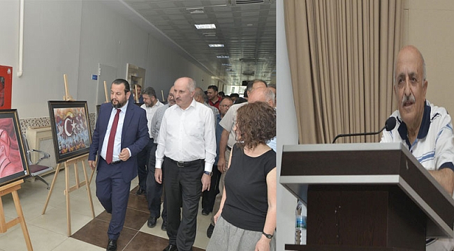 Kmü’de 15 Temmuz Konulu Resim Sergisi Ve Konferans “FETÖ HAREKETİ KÜRESEL İKTİDARIN ÇAĞIMIZDAKİ EN BÜYÜK PROJESİYDİ”