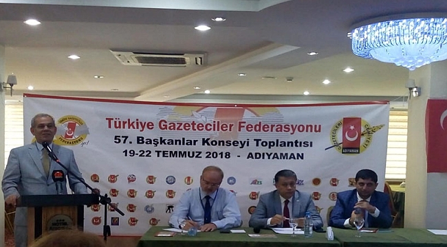TGF 57. BAŞKANLAR KONSEYİ TOPLANTISI ADIYAMAN’DA BAŞLADI