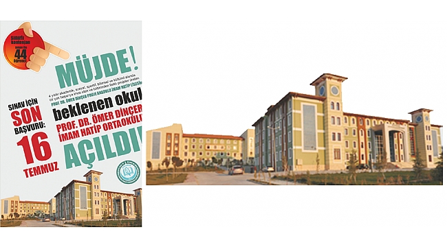 YENİ BİR OKUL HABERİNİZ OLSUN, EĞİTİMDE BÜYÜK FIRSAT