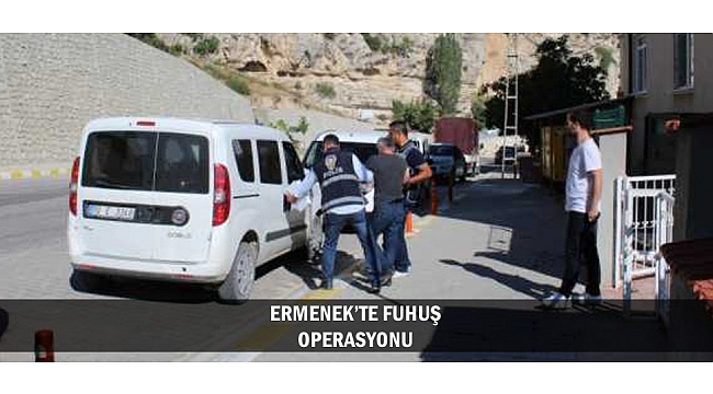 ERMENEK’TE FUHUŞ OPERASYONU