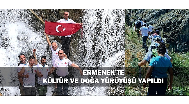 ERMENEK’TE KÜLTÜR VE DOĞA YÜRÜYÜŞÜ YAPILDI