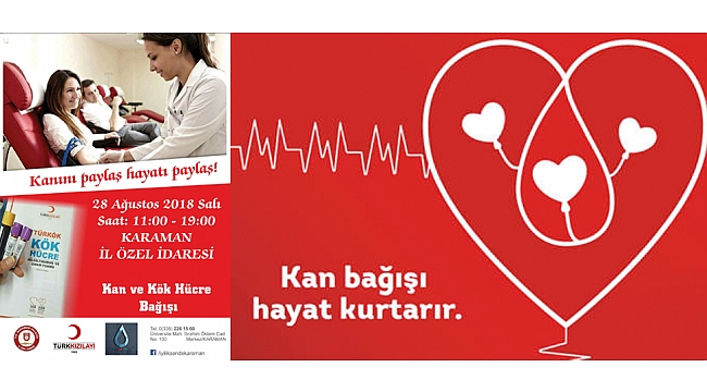 KIZILAY ve İL ÖZEL İDARESİ İŞBİRLİĞİ İLE İY’İLİK SENDE KARAMAN