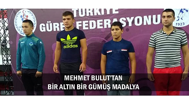 MEHMET BULUT’TAN BİR ALTIN BİR GÜMÜŞ MADALYA