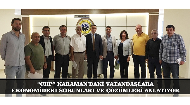 CHP MİLLETVEKİLİ ÜNVER; “BİRÇOK GÖSTERGE VERİ, 2002'NİN GERİSİNDE”
