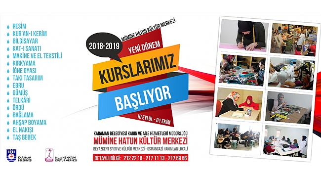 HANIMLAR LOKALİNDE KURS KAYIT ZAMANI