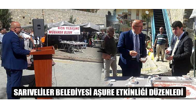 SARIVELİLER BELEDİYESİ AŞURE ETKİNLİĞİ DÜZENLEDİ