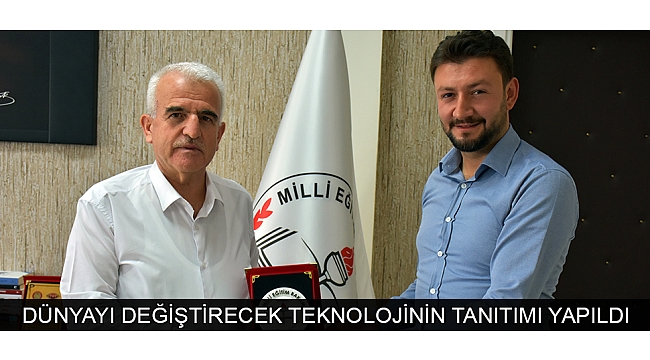 DÜNYAYI DEĞİŞTİRECEK TEKNOLOJİNİN TANITIMI YAPILDI