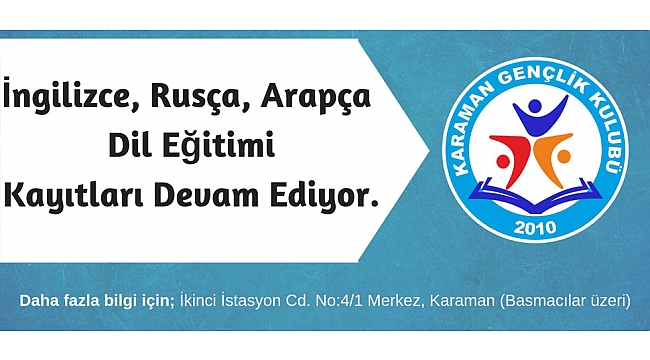 GENÇLİK KULÜBÜNDE DİL KAYITLARI DEVAM EDİYOR