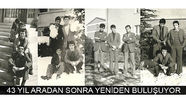 KARAMAN LİSESİ 1975 YILI ÖĞRENCİLERİ 43 YIL ARADAN SONRA YENİDEN BULUŞUYOR