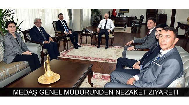 MERAM ELEKTRİK ANONİM ŞİRKETİ GENEL MÜDÜRÜNDEN NEZAKET ZİYARETİ