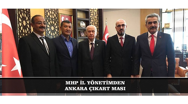 MHP İL YÖNETİMDEN ANKARA ÇIKARTMASI