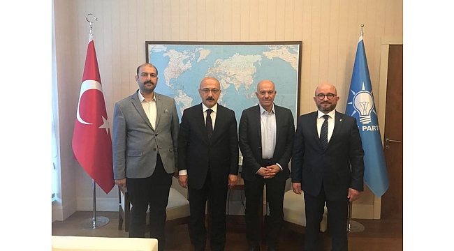 AK PARTİ GENEL BAŞKAN YARDIMCISI ELVAN'A ZİYARET