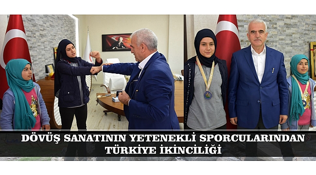DÖVÜŞ SANATININ YETENEKLİ SPORCULARINDAN TÜRKİYE İKİNCİLİĞİ