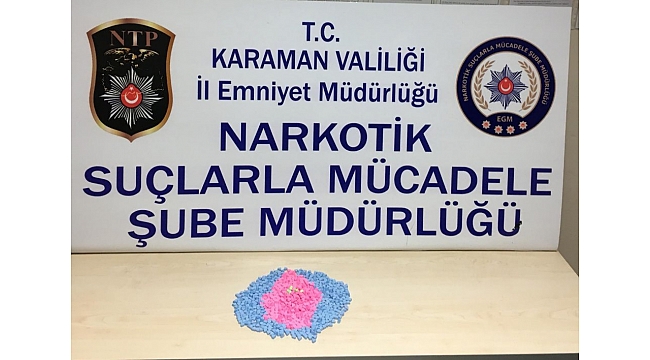 KARAMAN’DA UYUŞTURUCU OPERASYONU: 2 TUTUKLAMA
