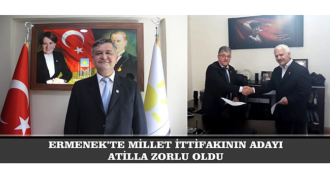ERMENEK'TE MİLLET İTTİFAKININ ADAYI ATİLLA ZORLU OLDU