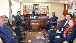 Ege'den Emniyet Müdürü Fikret Bayraktar'a Ziyaret