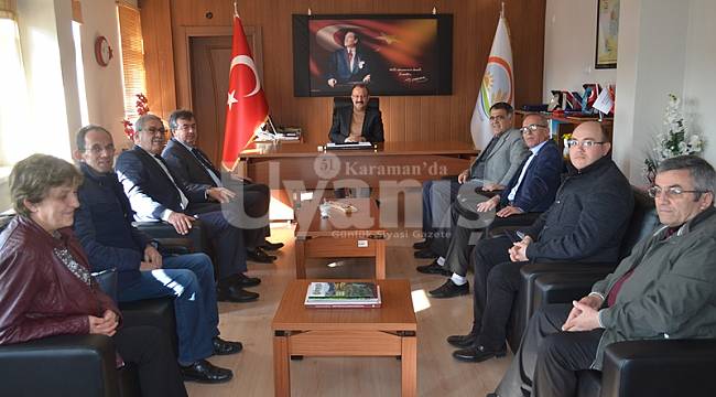 Ege, Özçalık&#039;ı makamında ziyaret etti