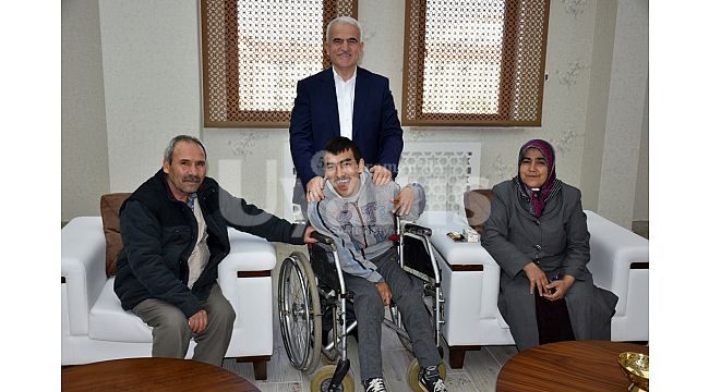 Enes Yücel'den Kuntoğlu'na ziyaret