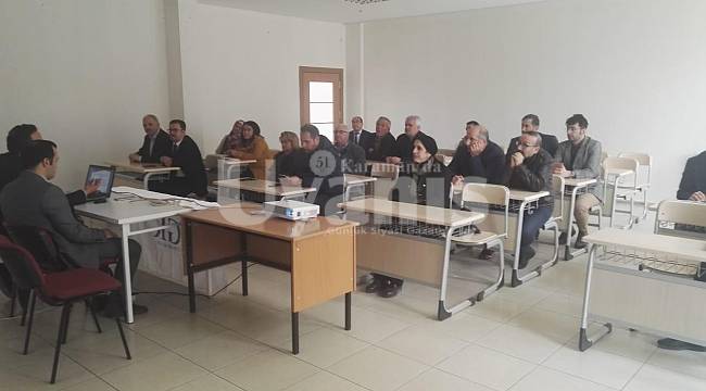 Ermenek ve Sarıveliler’de bilgilendirme toplantısı