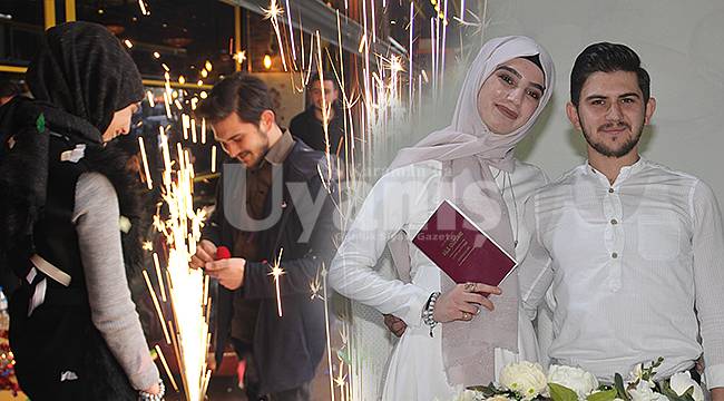 Evlilik teklifi nikah salonunda bitti