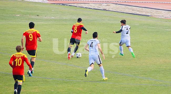 Karaman Belediyespor, deplasmandan eli boş döndü