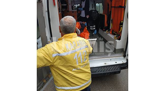 Karaman'da 1 kişi başından vuruldu
