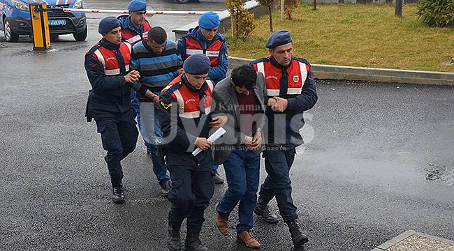 Karaman'da boru hırsızları tutuklandı