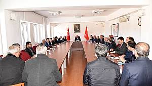 Karaman'da muhtarlar toplantısı yapıldı