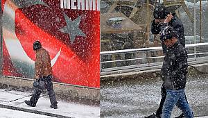 Karaman'da yoğun kar yağışı etkili oldu