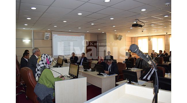 Karaman İl Genel Meclisinin Şubat Ayı Toplantısı Başladı