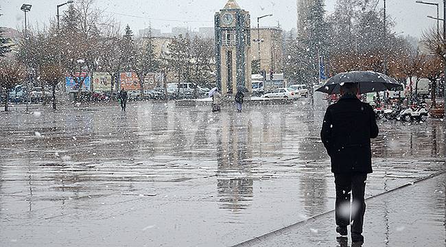 Karaman soğuk ve yağışlı havanın etkisine giriyor!