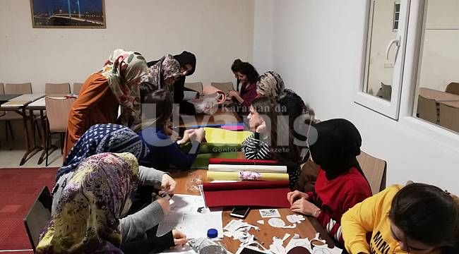 Keçe kursu öğrencilerden yoğun ilgi görüyor