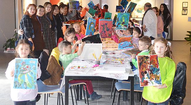MEDAŞ küçük sanatseverleri ağırladı