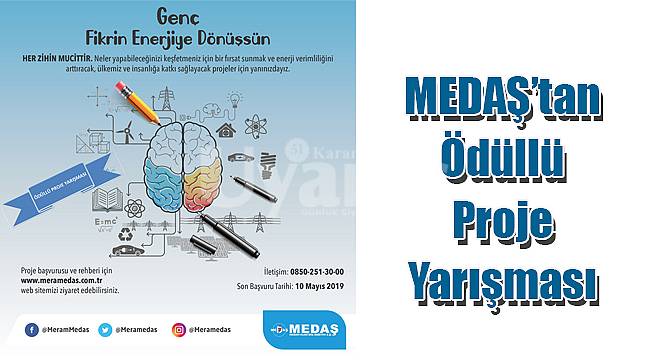 MEDAŞ’tan ödüllü proje yarışması