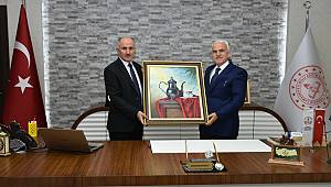 Meral'den Kuntoğlu'na Hayırlı Olsun Ziyareti