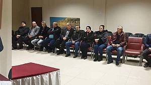 Oda Başkanı Aydın üyelerle toplantı yaptı