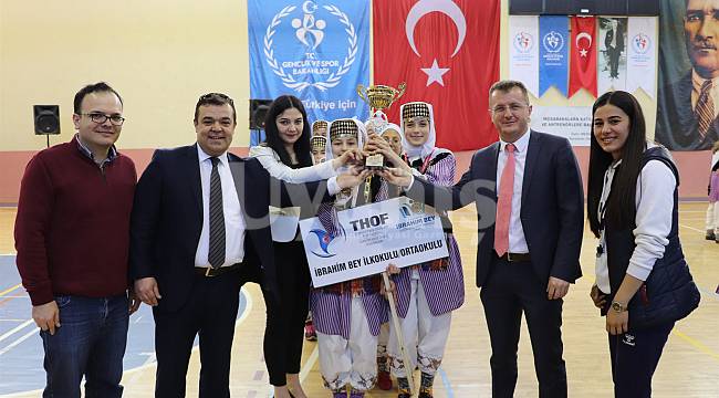 Okullar Arası Halk Oyunları Yarışmaları yapıldı